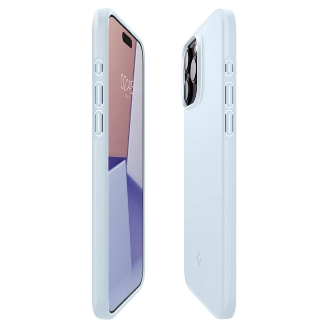 Чохол Spigen Thin Fit для iPhone 15 Pro Mute Blue (ACS06693)