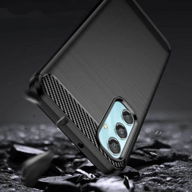 Чохол Tech-Protect TpuCarbon для Samsung Galaxy M34 5G Black (9319456606386)