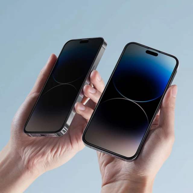 Захисне скло Hofi Anti Spy Glass Pro+ для iPhone 15 Privacy (9319456604634)
