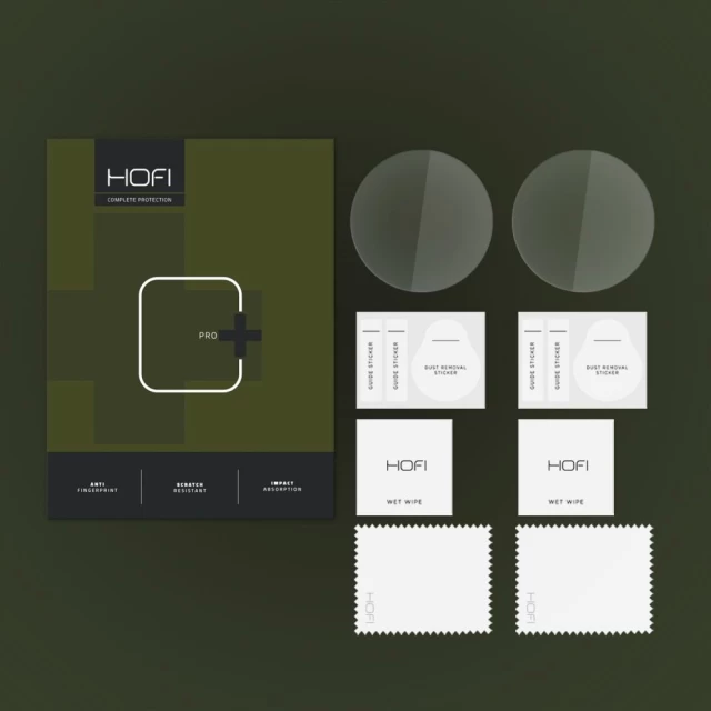 Защитное стекло Hofi Glass Pro+ для Huawei Watch GT 4 46 mm (2 pack) Clear (9319456606997)