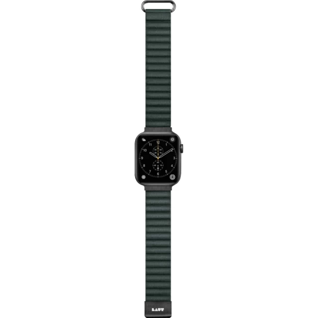 Ремешок LAUT NOVI LUXE для Apple Watch 41 | 40 | 38 mm Pine Green (L_AWS_NL_GN)