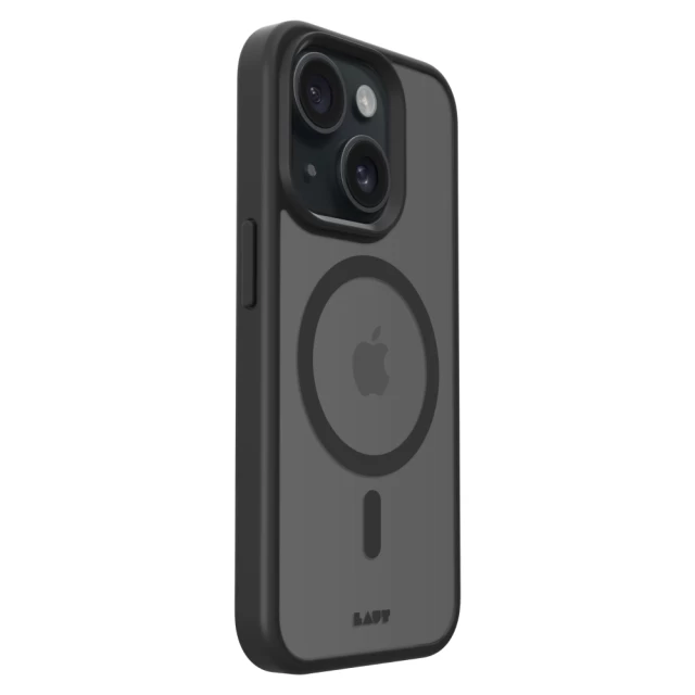 Чехол LAUT HUEX PROTECT для iPhone 15 Black with MagSafe (L_IP23A_HPT_BK)