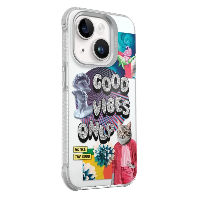 Чехол LAUT POP GLITCH для iPhone 15 Colourful with MagSafe (L_IP23A_POP_GL)