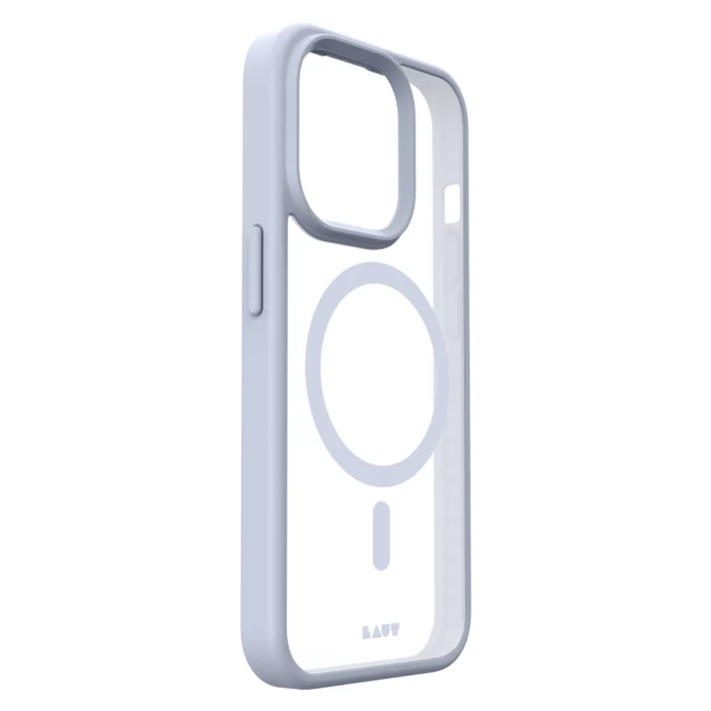 Чехол LAUT HUEX PROTECT для iPhone 15 Plus Light Blue with MagSafe (L_IP23C_HPT_LB)