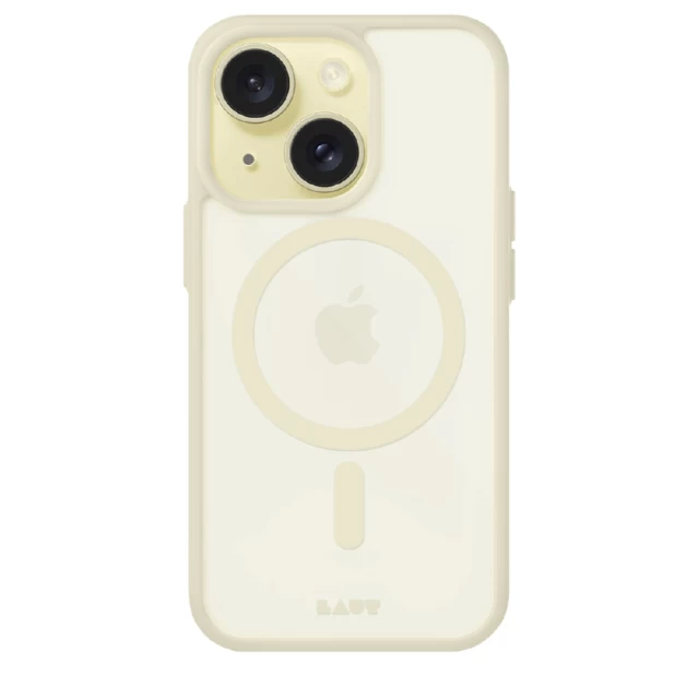 Чехол LAUT HUEX PROTECT для iPhone 15 Plus Yellow with MagSafe (L_IP23C_HPT_Y)