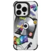 Чехол LAUT POP RETRO MUSIC для iPhone 15 Pro Colourful with MagSafe (L_IP23B_POP_RM)