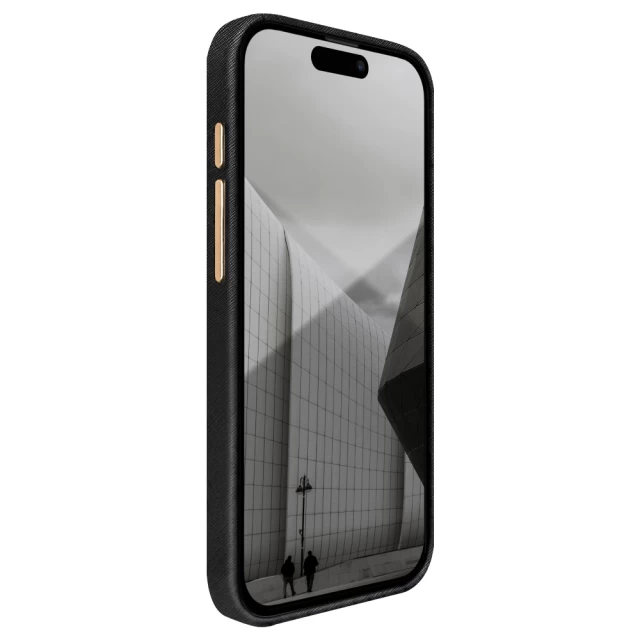 Чехол LAUT PRESTIGE для iPhone 15 Pro Black with MagSafe (L_IP23B_PR_BK)