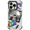 Чехол LAUT POP RETRO MUSIC для iPhone 15 Pro Max Colourful with MagSafe (L_IP23D_POP_RM)