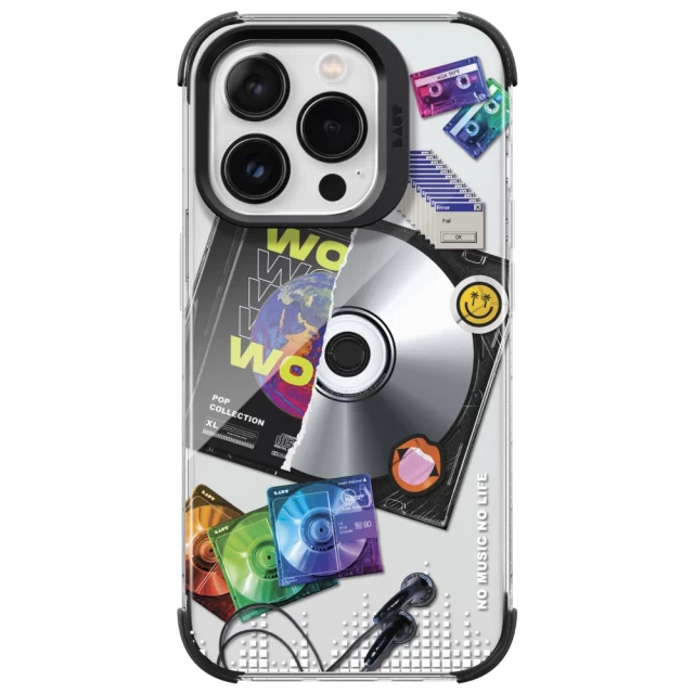 Чохол LAUT POP RETRO MUSIC для iPhone 15 Pro Max Colourful with MagSafe (L_IP23D_POP_RM)