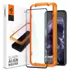 Захисне скло Spigen ALM Glass Fc для Google Pixel 8 Black (AGL06351)