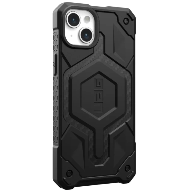 Чехол UAG Monarch Pro для iPhone 15 Plus Carbon Fiber with MagSafe (114220114242)