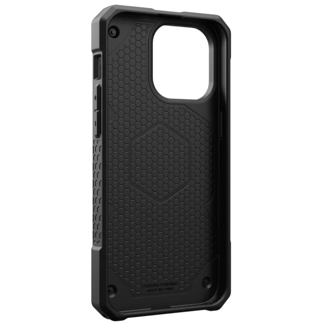 Чехол UAG Monarch Pro для iPhone 15 Pro Max Kevlar Black with MagSafe (114222113940)