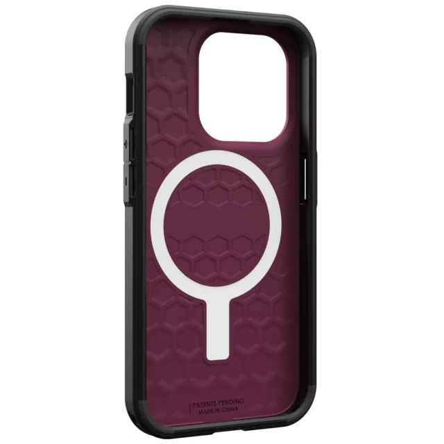 Чохол UAG Civilian для iPhone 15 Pro Bordeaux with MagSafe (114275119049)