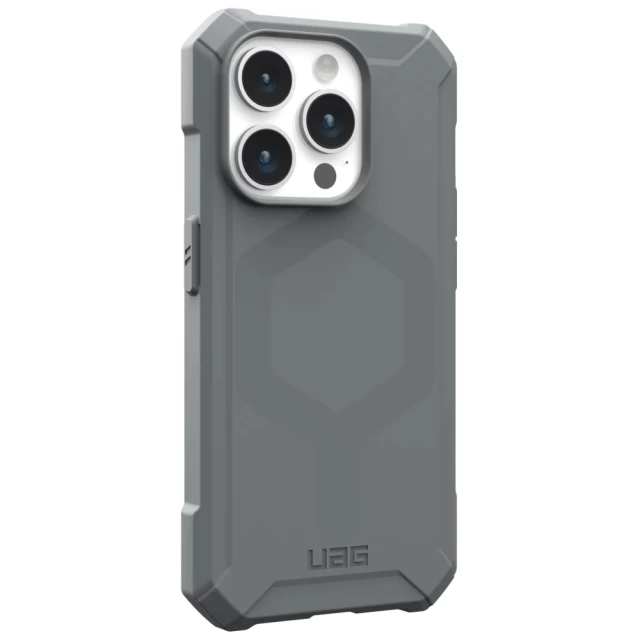 Чохол UAG Essential Armor для iPhone 15 Pro Silver with MagSafe (114276113333)