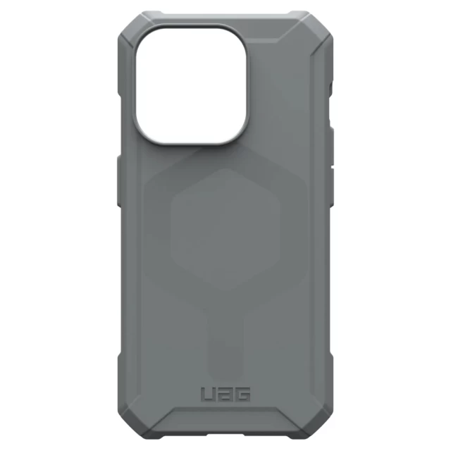 Чохол UAG Essential Armor для iPhone 15 Pro Silver with MagSafe (114276113333)