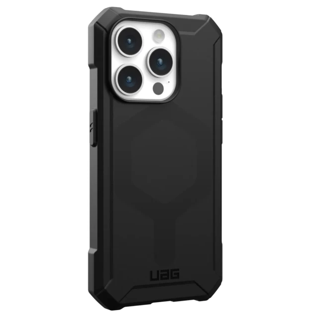 Чехол UAG Essential Armor для iPhone 15 Pro Black with MagSafe (114276114040)