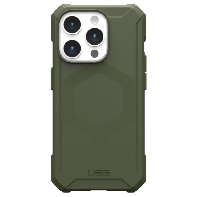 Чохол UAG Essential Armor для iPhone 15 Pro Olive Drab with MagSafe (114276117272)