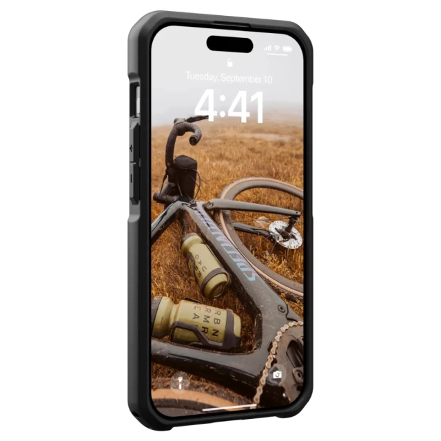 Чохол UAG Metropolis LT для iPhone 15 Pro Kevlar Olive with MagSafe (114277113972)