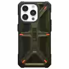 Чохол UAG Monarch для iPhone 15 Pro Kevlar Elemental Green (11427811397B)