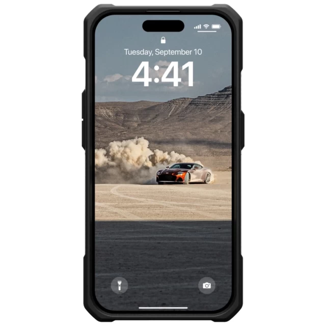 Чехол UAG Monarch для iPhone 15 Pro Carbon Fiber (114278114242)