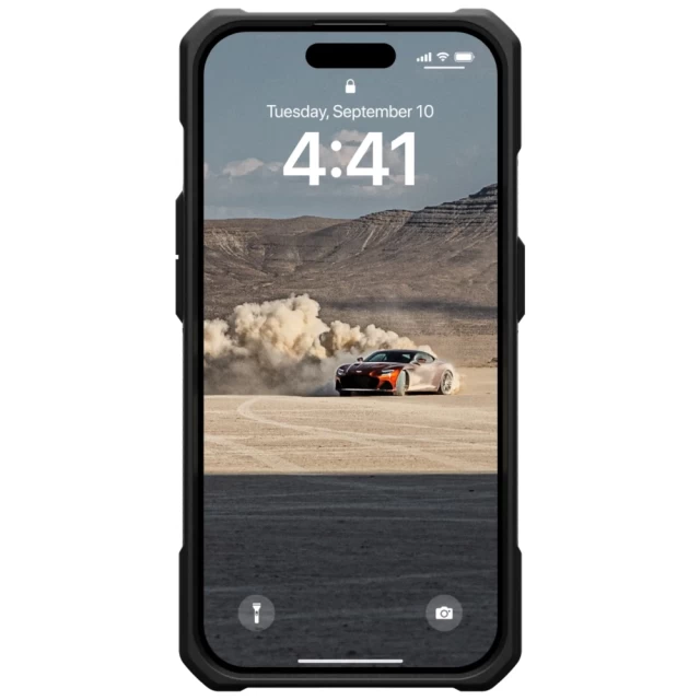 Чохол UAG Monarch для iPhone 15 Pro Carbon Fiber (114278114242)