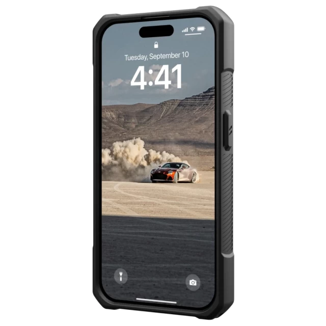 Чохол UAG Monarch для iPhone 15 Pro Carbon Fiber (114278114242)