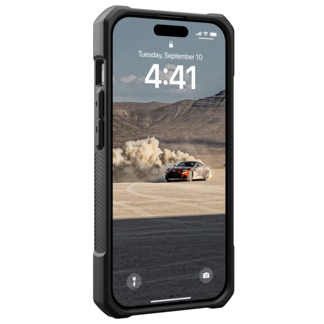 Чохол UAG Monarch для iPhone 15 Pro Carbon Fiber (114278114242)