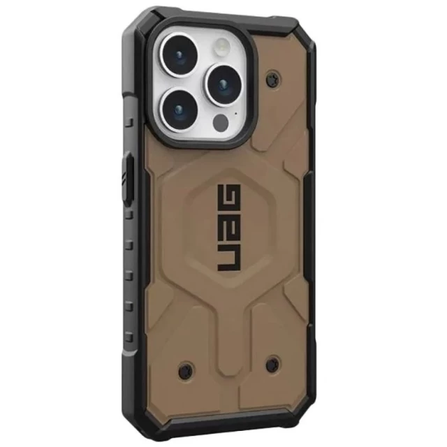 Чохол UAG Pathfinder для iPhone 15 Pro Dark Earth with MagSafe (114281118182)