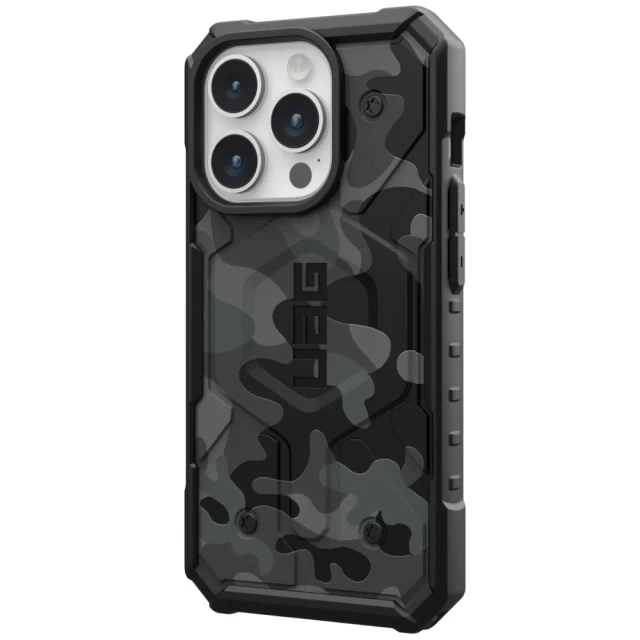 Чохол UAG Pathfinder SE для iPhone 15 Pro Midnight Camo with MagSafe (114283114061)