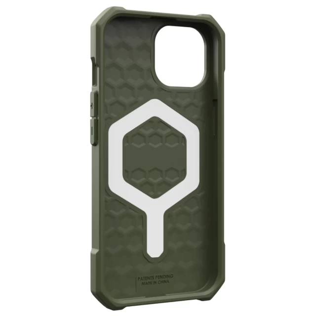 Чохол UAG Essential Armor для iPhone 15 Olive Drab with MagSafe (114288117272)