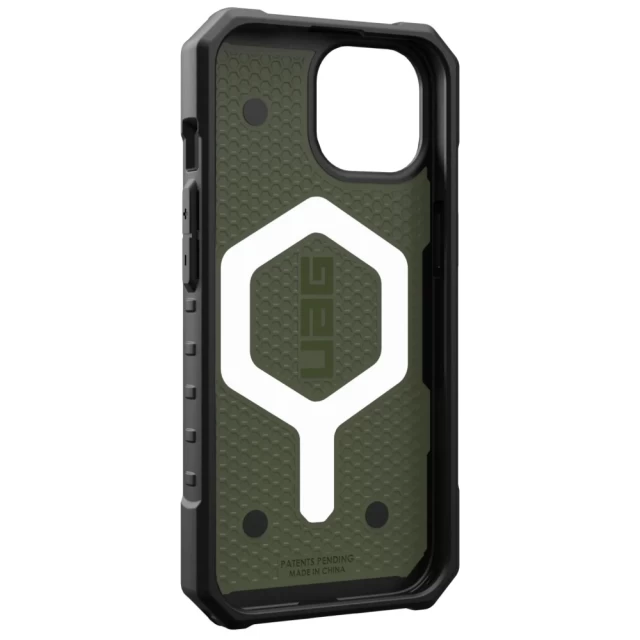 Чохол UAG Pathfinder для iPhone 15 Olive Drab with MagSafe (114291117272)