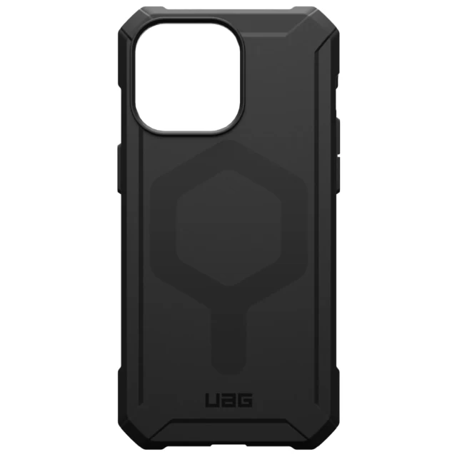 Чехол UAG Essential Armor для iPhone 15 Pro Max Black with MagSafe (114296114040)
