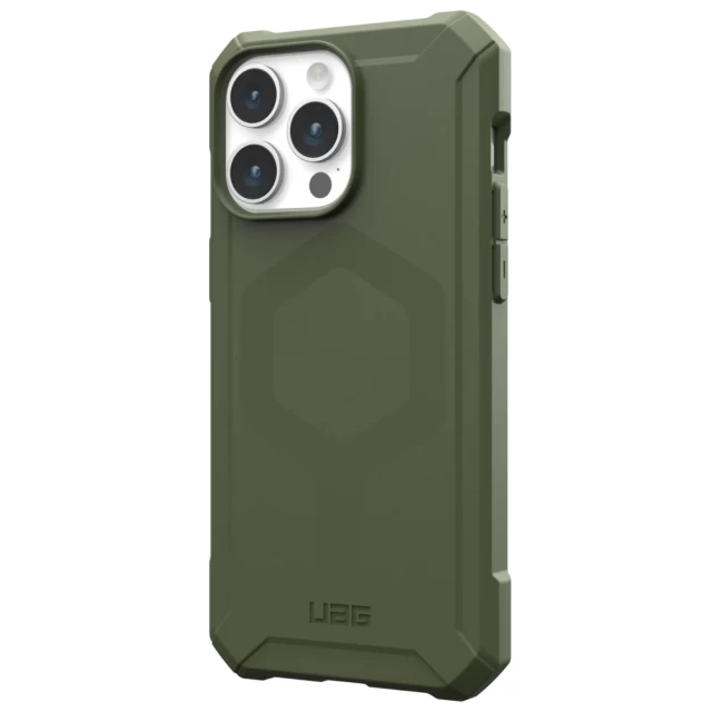 Чехол UAG Essential Armor для iPhone 15 Pro Max Olive Drab with MagSafe (114296117272)