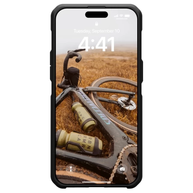 Чохол UAG Metropolis LT для iPhone 15 Pro Max Kevlar Black with MagSafe (114297113940)