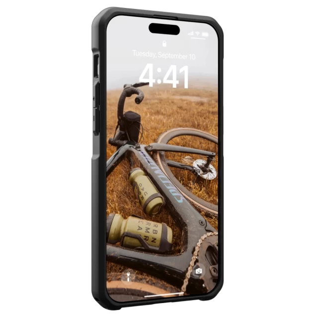 Чохол UAG Metropolis LT для iPhone 15 Pro Max Kevlar Black with MagSafe (114297113940)