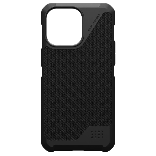 Чехол UAG Metropolis LT для iPhone 15 Pro Max Kevlar Black with MagSafe (114297113940)