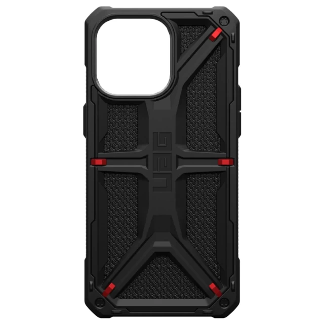 Чехол UAG Monarch для iPhone 15 Pro Max Kevlar Black (114298113940)