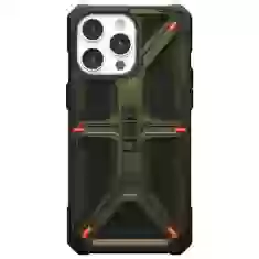Чехол UAG Monarch для iPhone 15 Pro Max Kevlar Elemental Green (11429811397B)