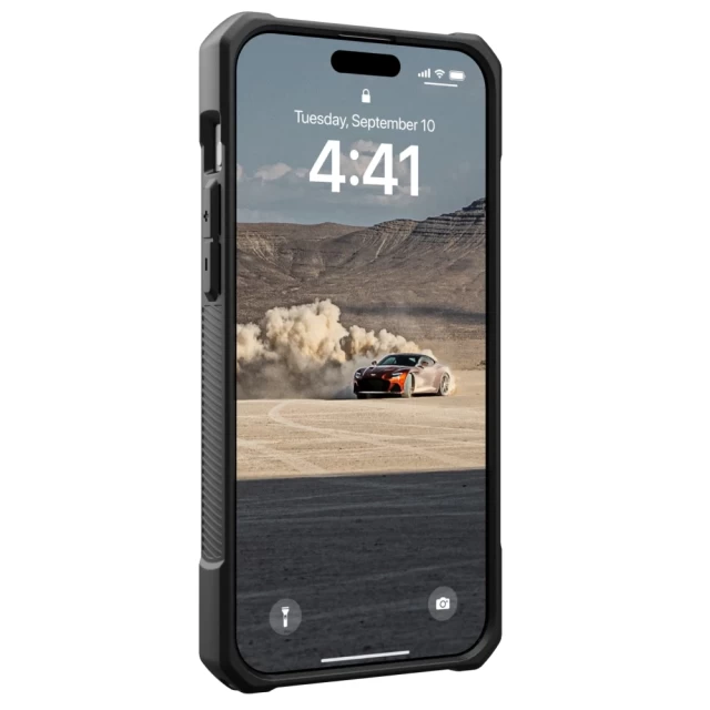 Чехол UAG Monarch для iPhone 15 Pro Max Carbon Fiber (114298114242)