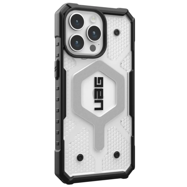 Чохол UAG Pathfinder для iPhone 15 Pro Max Ice with MagSafe (114301114343)