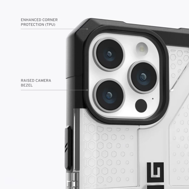 Чехол UAG Plasma для iPhone 15 Pro Max Ice (114304114343)