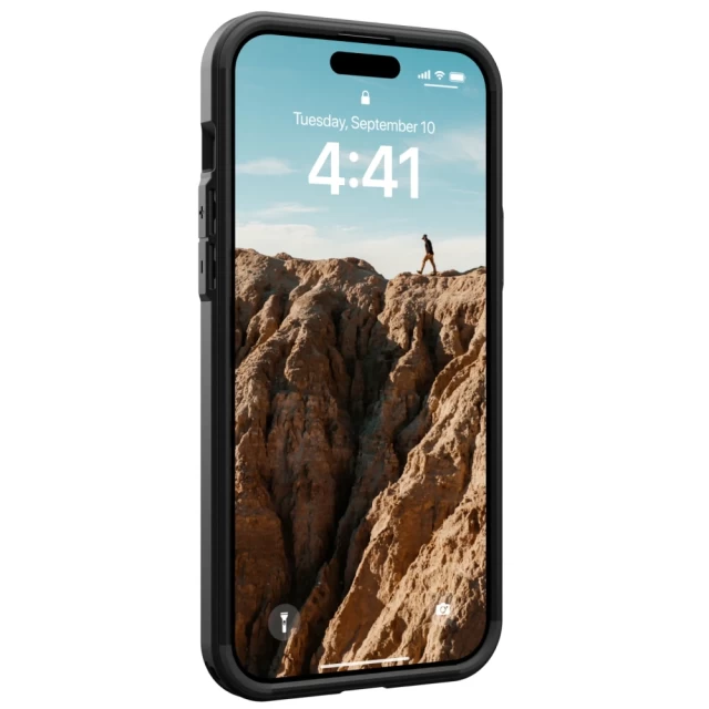 Чохол UAG Civilian для iPhone 15 Plus Black with MagSafe (114306114040)