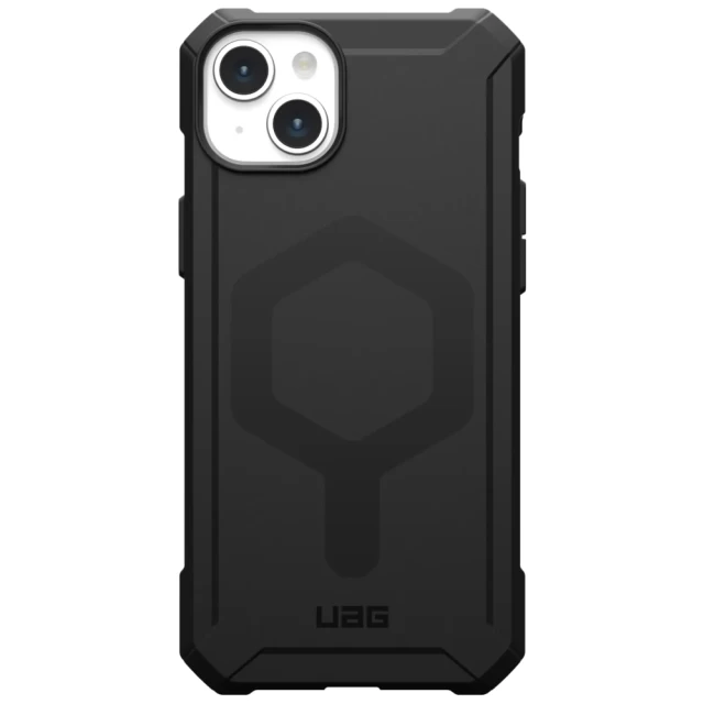 Чохол UAG Essential Armor для iPhone 15 Plus Black with MagSafe (114307114040)