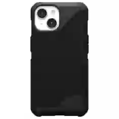 Чехол UAG Metropolis LT для iPhone 15 Kevlar Black with MagSafe (114315113940)