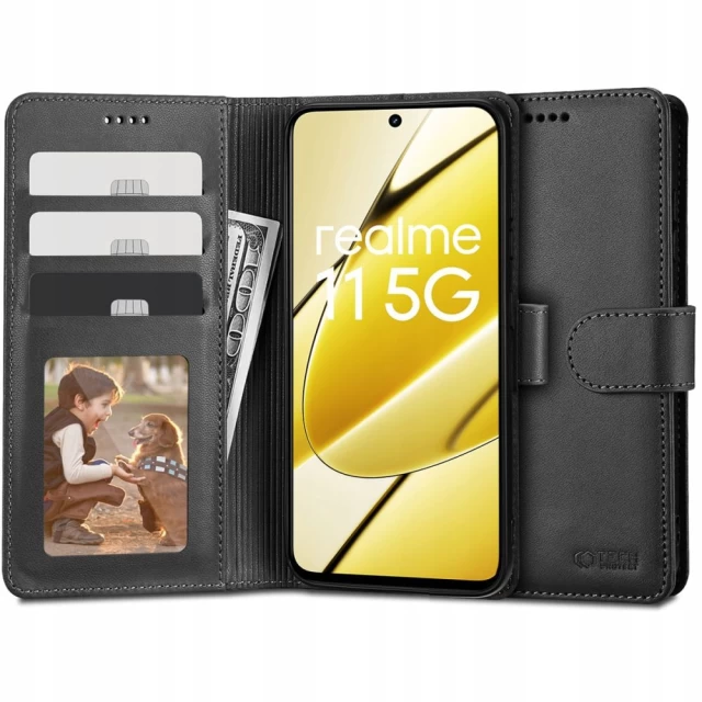 Чохол-книжка Tech-Protect Wallet для Realme 11 5G Black (9319456607208)