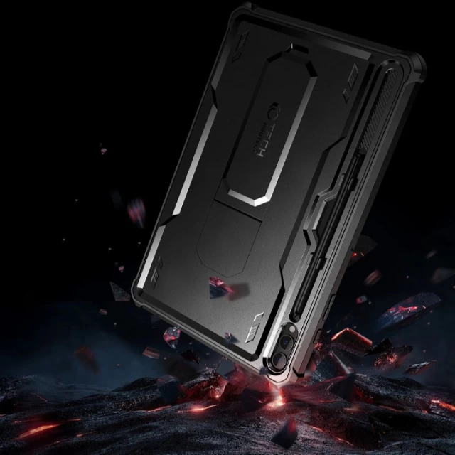 Чохол Tech-Protect Kevlar Pro для Samsung Galaxy Tab S9 Plus 12.4 (X810 | X816B) Black (9319456605457)