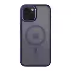 Чехол ROCK Metal-Lens Shield Series Protection Case Magnetic для iPhone 15 Blue (6975653085084)