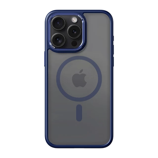 Чохол Metal-Lens Shield Series Protection Case Magnetic для iPhone 15 Pro Blue (6975653085114)