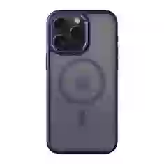 Чехол ROCK Metal-Lens Shield Series Protection Case Magnetic для iPhone 15 Pro Max Blue (6975653085145)