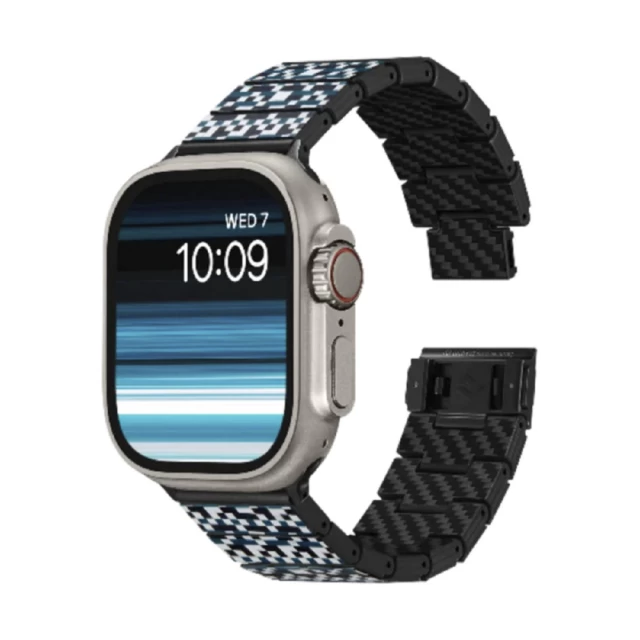 Ремінець Pitaka Chroma Carbon Band для Apple Watch 49 | 45 | 44 | 42 mm Dreamland Mosaic (AWB2303)